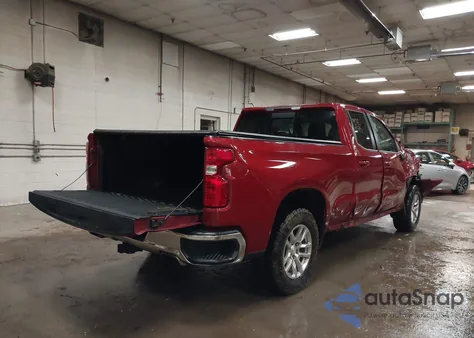 2019 Chevrolet Silverado 1500 Lt из США, поврежденный, VIN 1GCRYDED6KZ291850